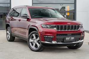 2022 Jeep Grand Cherokee WL MY22 L Limited Red 8 Speed Sports Automatic Wagon