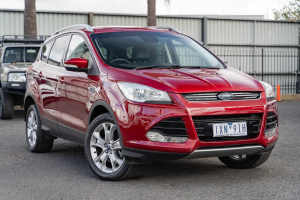 2015 Ford Kuga TF MY16 Trend Red 6 Speed Steptronic Wagon