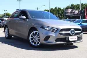 2019 Mercedes-Benz A-Class W177 800MY A180 DCT Silver On Chrome 7 Speed Sports Automatic Dual Clutch