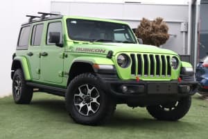 2019 Jeep Wrangler JL MY19 Unlimited Rubicon Green 8 Speed Automatic Hardtop