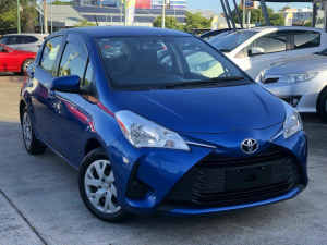 2018 Toyota Yaris NCP130R Ascent Blue 4 Speed Automatic Hatchback