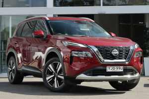 2023 Nissan X-Trail T33 MY23 TI-L (4WD) Scarlet Continuous Variable Wagon