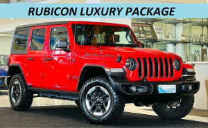 2021 Jeep Wrangler JL MY21 Unlimited Rubicon Red 8 Speed Automatic Hardtop