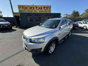 2013 Holden Captiva CG MY13 7 SX (FWD) Silver 6 Speed Automatic Wagon Werribee Wyndham Area Preview