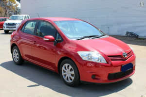 2009 Toyota Corolla ZRE152R MY10 Ascent Red 4 Speed Automatic Hatchback