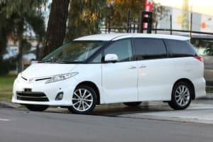 2011 Toyota Estima ACR50 Aeras White Constant Variable People Mover