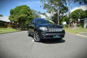 2014 Jeep Compass MK MY15 Limited CVT Auto Stick Black 6 Speed Constant Variable Wagon Ashmore Gold Coast City Preview