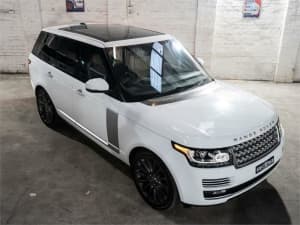 2016 Land Rover Range Rover L405 16.5MY Autobiography White 8 Speed Sports Automatic Wagon