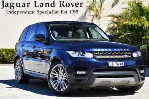 2014 Land Rover Range Rover Sport L494 MY14.5 TDV6 SE Loire Blue 8 Speed Sports Automatic Wagon