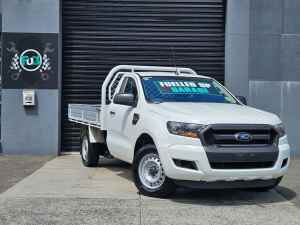 2016 Ford Ranger PX MkII XL White 6 Speed Manual Cab Chassis