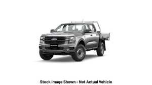 2024 Ford Ranger PY 2024.00MY XL Aluminium 10 Speed Sports Automatic Double Cab Chassis