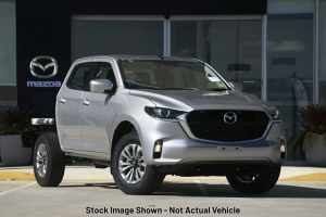2023 Mazda BT-50 TFS40J XT Silver 6 Speed Sports Automatic Cab Chassis
