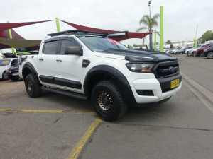 2016 Ford Ranger PX MkII XL Hi-Rider White 6 Speed Sports Automatic Utility