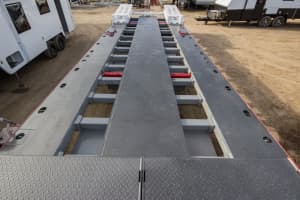 45FT DROP DECK WIDENER- also available in Premium model (Forward Folding Ramps) with 3.5m or 4.2m