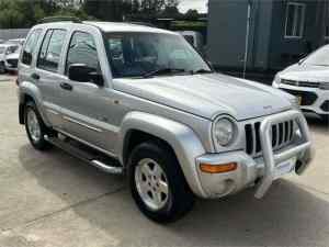 2003 Jeep Cherokee KJ MY2003 Limited Silver 4 Speed Automatic Wagon