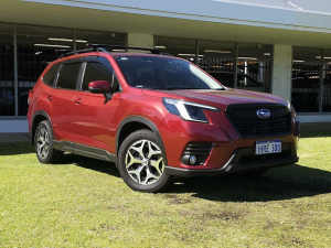 2021 Subaru Forester S5 MY22 2.5i CVT AWD Red 7 Speed Constant Variable Wagon