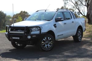 2016 Ford Ranger PX MkII Wildtrak 3.2 (4x4) White 6 Speed Automatic Dual Cab Pick-up