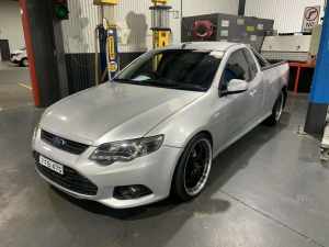 2010 Ford Falcon FG Upgrade XR6 Silver 6 Speed Sequential Auto Utility