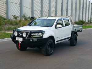 2018 Holden Colorado RG MY18 LS Crew Cab White 6 Speed Sports Automatic Cab Chassis Altona North Hobsons Bay Area Preview