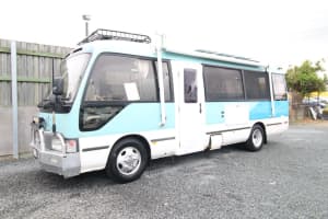 1999 Hino (Toyota Coaster) 4.2L Turbo Diesel 6 Cylinder Loaded with Extras Tweed Heads South Tweed Heads Area Preview