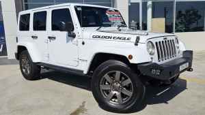 2018 Jeep Wrangler JK MY18 Golden Eagle Bright White 5 Speed Automatic Softtop Liverpool Liverpool Area Preview