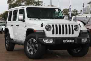 2023 Jeep Wrangler JL MY23 Unlimited Overland Bright White 8 Speed Automatic SUV