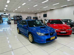 2006 Subaru Impreza MY06 WRX STI Blue 6 Speed Manual Sedan