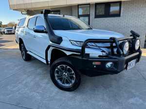 2021 Mitsubishi Triton MR MY22 GLS Double Cab White 6 Speed Sports Automatic Utility Hillcrest Port Adelaide Area Preview