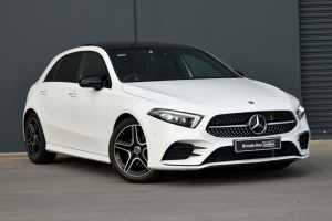 2022 Mercedes-Benz A-Class W177 803MY A180 DCT White 7 Speed Sports Automatic Dual Clutch Hatchback
