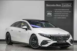 2022 Mercedes-Benz EQS V297 803 053MY EQS53 AMG Sedan 4MATIC White 1 Speed Reduction Gear Liftback