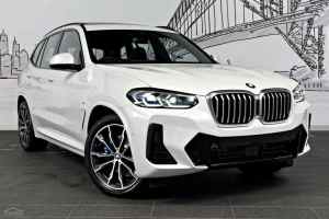 2023 BMW X3 G01 LCI xDrive30i M Sport White Sports Automatic SUV