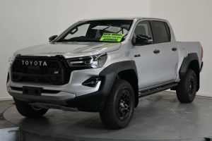 2023 Toyota Hilux GUN126R GR Sport Double Cab Silver 6 Speed Sports Automatic Utility
