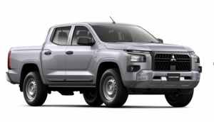2024 Mitsubishi Triton MV MY24 GLX (4x4) Blade Silver 6 Speed Automatic Double Cab Pick Up Belconnen Belconnen Area Preview