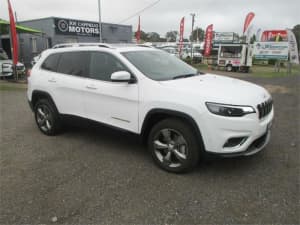 2018 Jeep Cherokee KL MY19 Limited (4x4) White 9 Speed Automatic Wagon