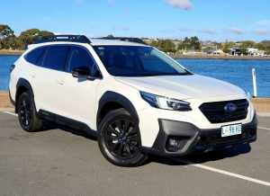 2023 Subaru Outback B7A MY23 AWD Sport CVT White 8 Speed Constant Variable Wagon