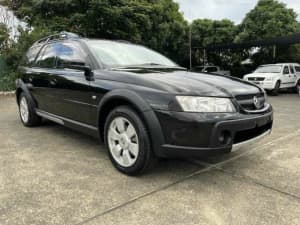 2006 Holden Adventra VZ MY06 SX6 Black 5 Speed Automatic Wagon