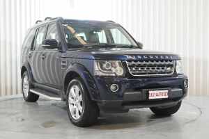 2014 Land Rover Discovery Series 4 L319 MY14 SDV6 SE Blue 8 Speed Sports Automatic Wagon