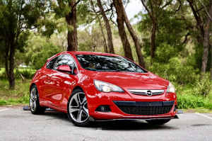 2013 Opel Astra PJ GTC 1.6 Sport Red 6 Speed Manual Coupe