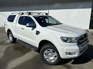 2018 Ford Ranger PX MkII 2018.00MY XLT Super Cab White 6 Speed Sports Automatic Utility Cardiff Lake Macquarie Area Preview