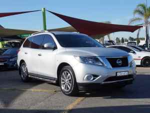 2015 Nissan Pathfinder R52 MY15 ST X-tronic 2WD Silver, Chrome 1 Speed Constant Variable Wagon