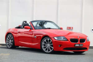 2005 BMW Z4 E85 MY05 Steptronic Red 5 Speed Sports Automatic Roadster