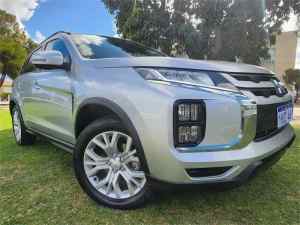 2022 Mitsubishi ASX XD MY22 ES (2WD) Silver, Chrome Continuous Variable Wagon Wangara Wanneroo Area Preview