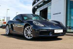 2018 Porsche 718 982 MY18 Cayman PDK Night Blue 7 Speed Sports Automatic Dual Clutch Coupe Nedlands Nedlands Area Preview