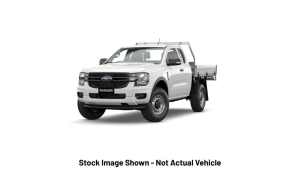 2024 Ford Ranger PY 2024.00MY XL Arctic White 10 Speed Sports Automatic Super Cab Chassis