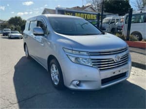 2011 Nissan Elgrand E52 Highway Star Silver 7 Speed Continuous Variable Transmission Wagon