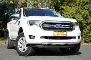 2020 Ford Ranger PX MkIII 2020.25MY XLT Hi-Rider White 10 Speed Sports Automatic Double Cab Pick Up