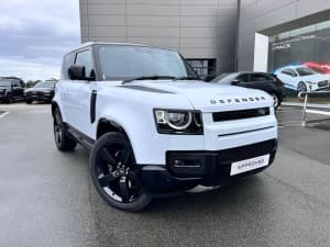 2021 Land Rover Defender L663 23MY 90 P525 AWD V8 White 8 Speed Sports Automatic Wagon