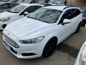 2017 Ford Mondeo MD Facelift Ambiente TDCi White 6 Speed Automatic Wagon