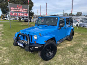 2011 JEEP WRANGLER UNLIMITED SPORT (4X4) JK MY09 4D SOFTTOP 3.8L V6 4 SP AUTOMATIC Kenwick Gosnells Area Preview