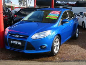 2013 Ford Focus LW MkII Trend PwrShift Winning Blue 6 Speed Sports Automatic Dual Clutch Hatchback